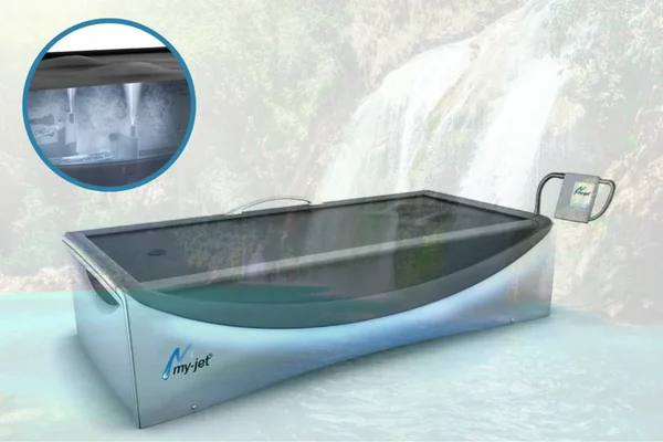 La table d'hydrojets